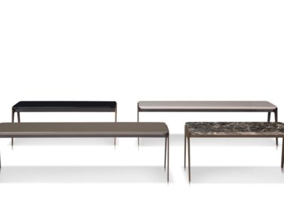 Журнальный столик Minotti Kirk металл