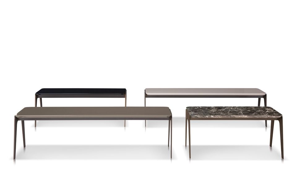 Журнальный столик Minotti Kirk металл