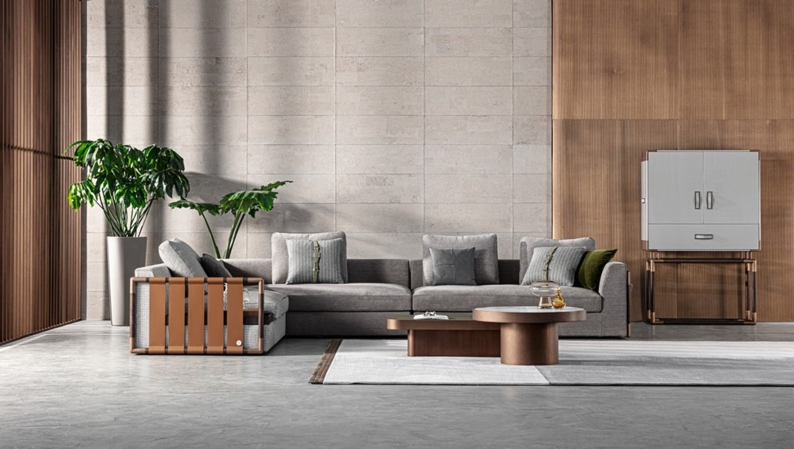 Диван Meroni & Colzani Anzio sofa