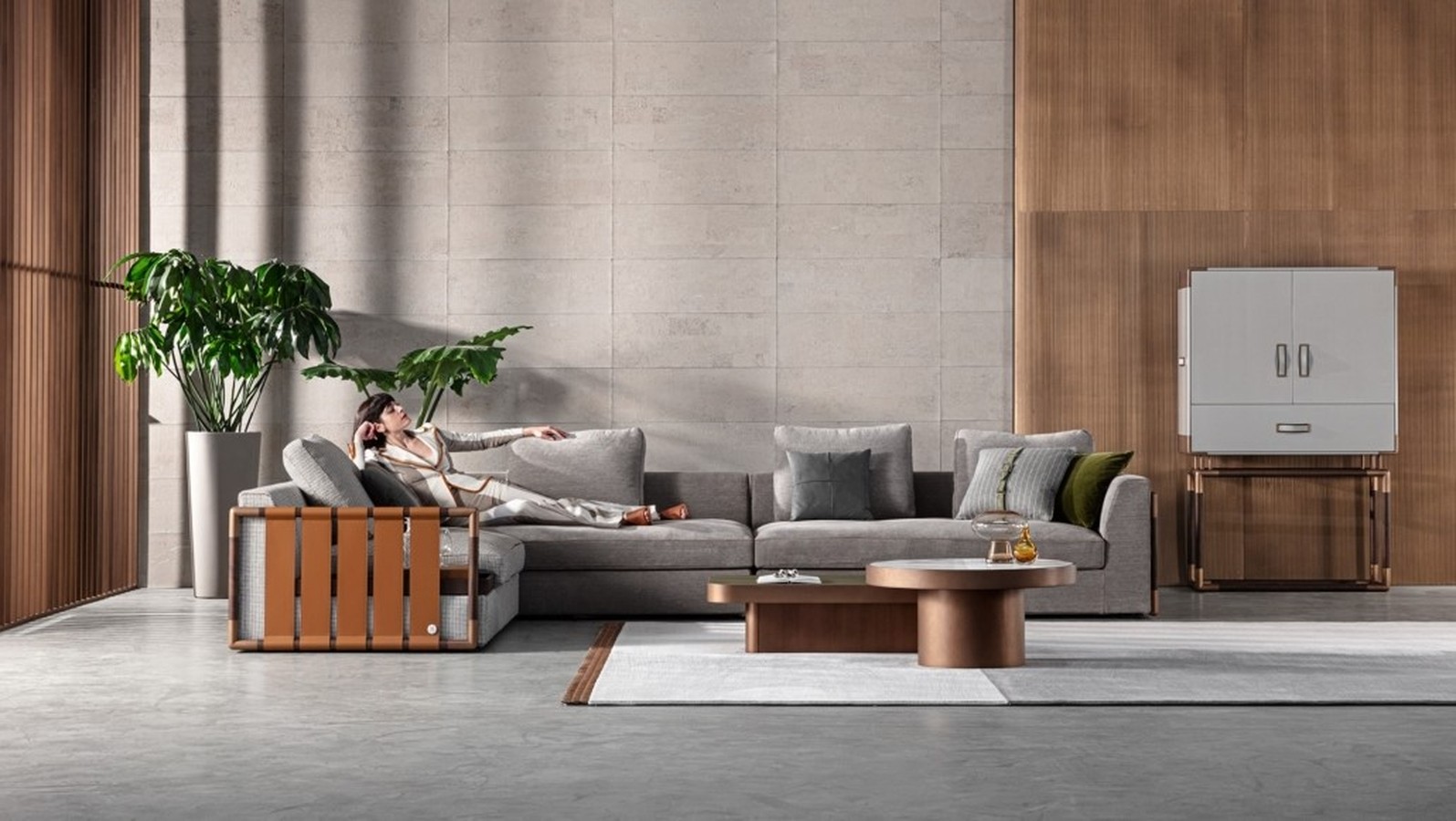 Диван Meroni & Colzani Anzio sofa