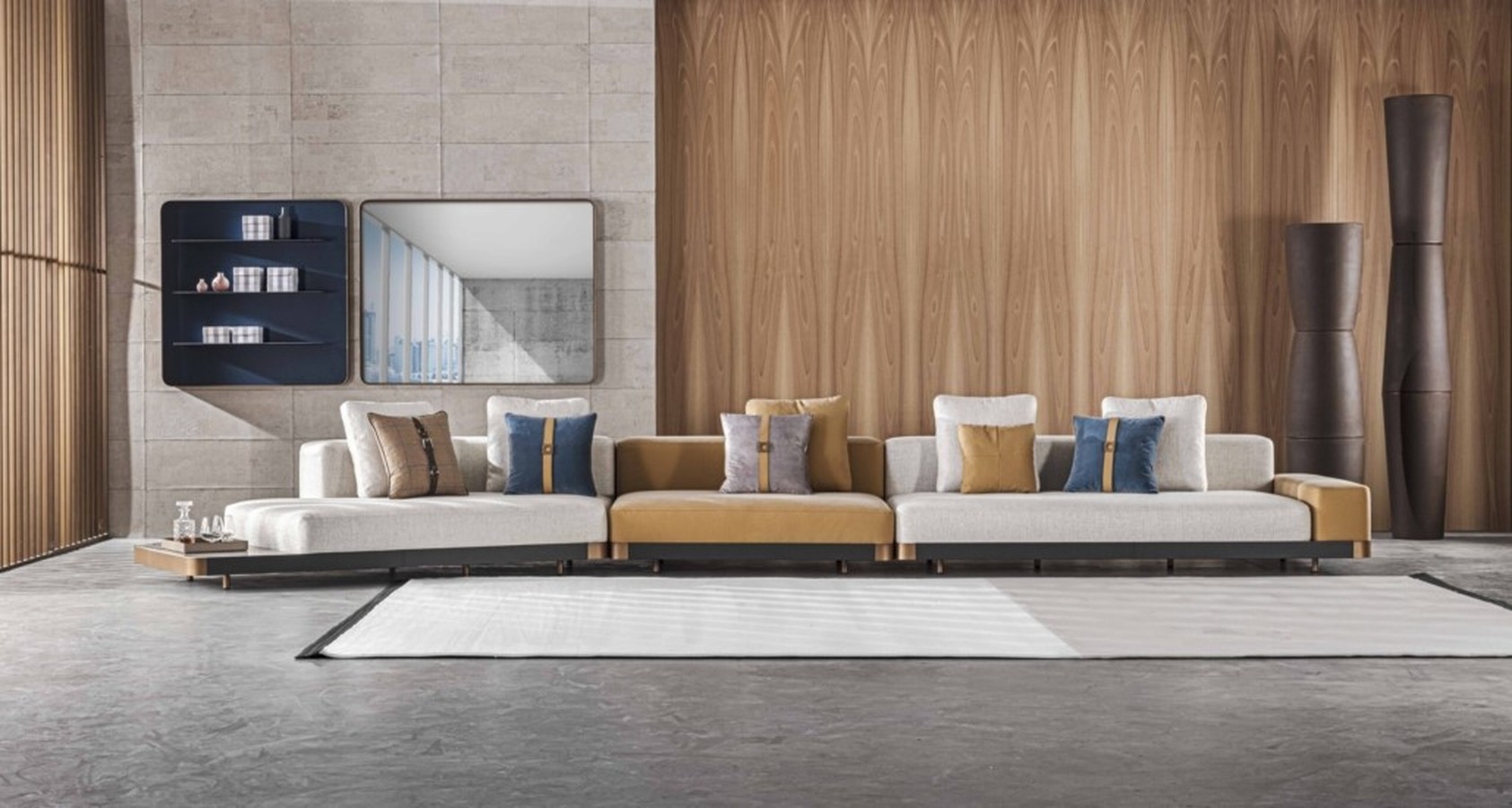 Диван Meroni & Colzani Levante sofa