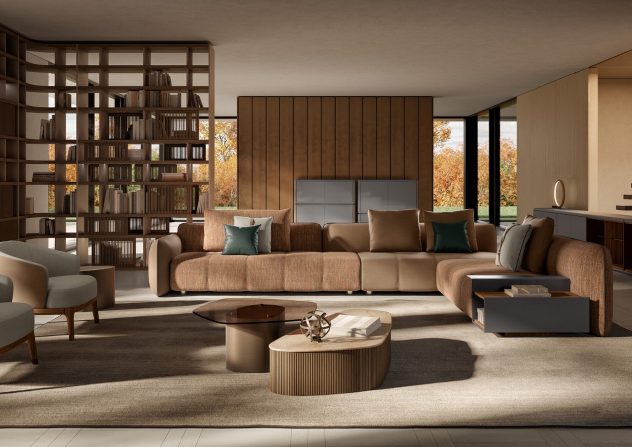 Диван Meroni & Colzani Monza sofa