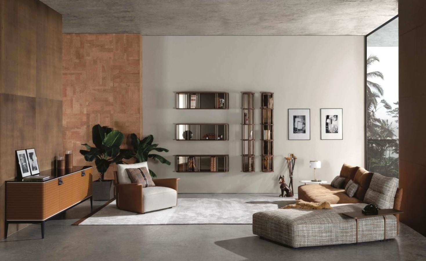 Книжный шкаф Meroni & Colzani Alghero bookcases