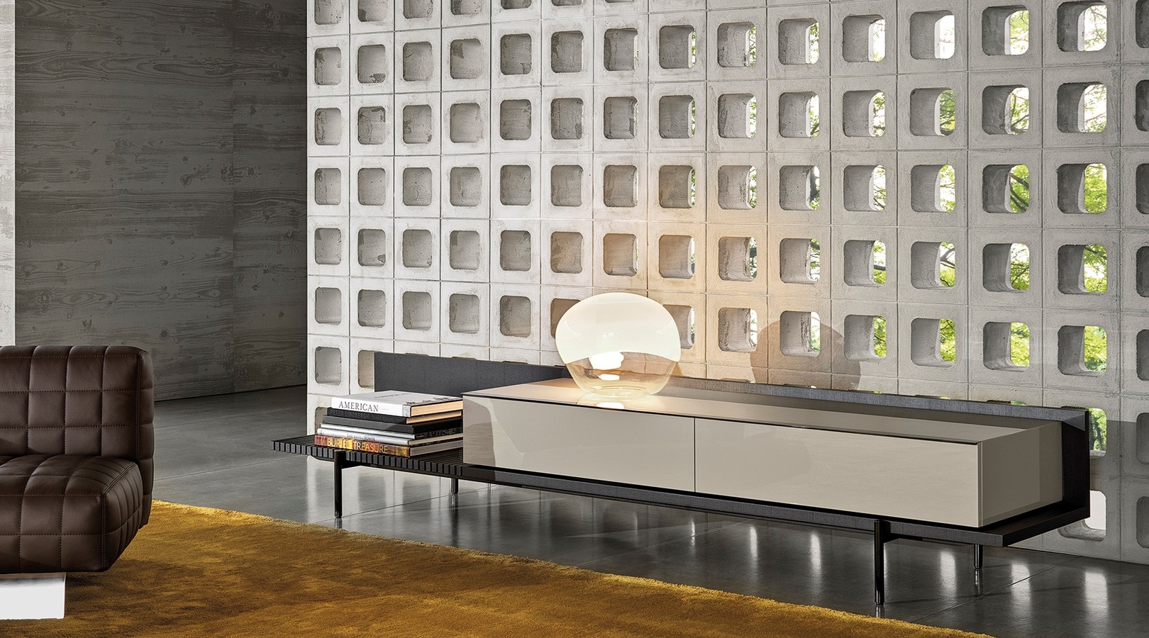 Комод Minotti Superquadra