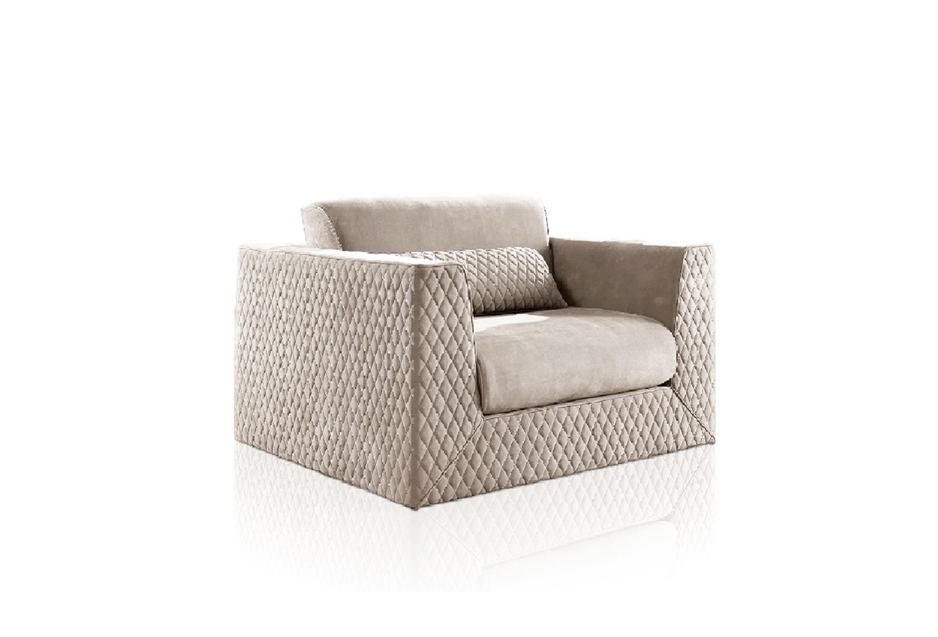 Кресло DV HOME Collection Cooper Quilt poltrona