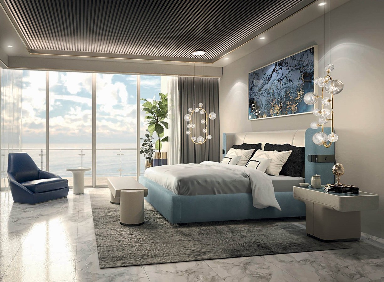 Кровать Longhi Mi bed W 848