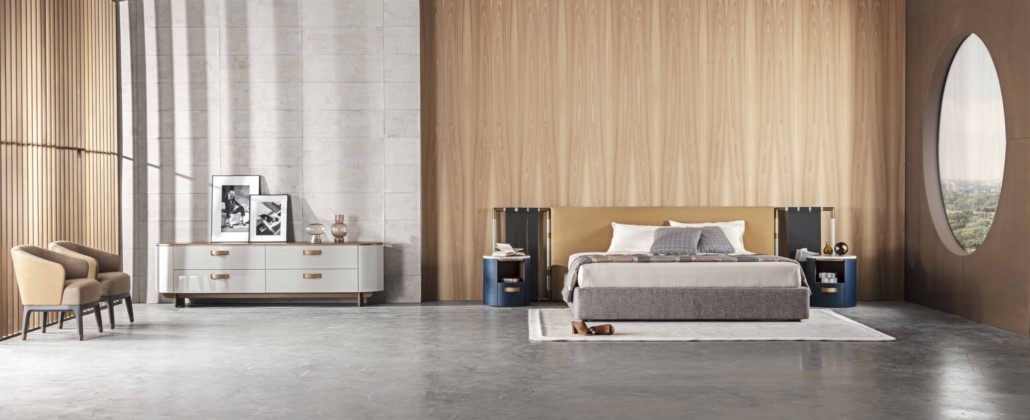 Кровать Meroni & Colzani Anzio bed