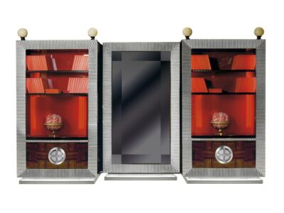 Настенный модуль двойной книжный шкаф Francesco Molon L500.01 PERSPECTIVE