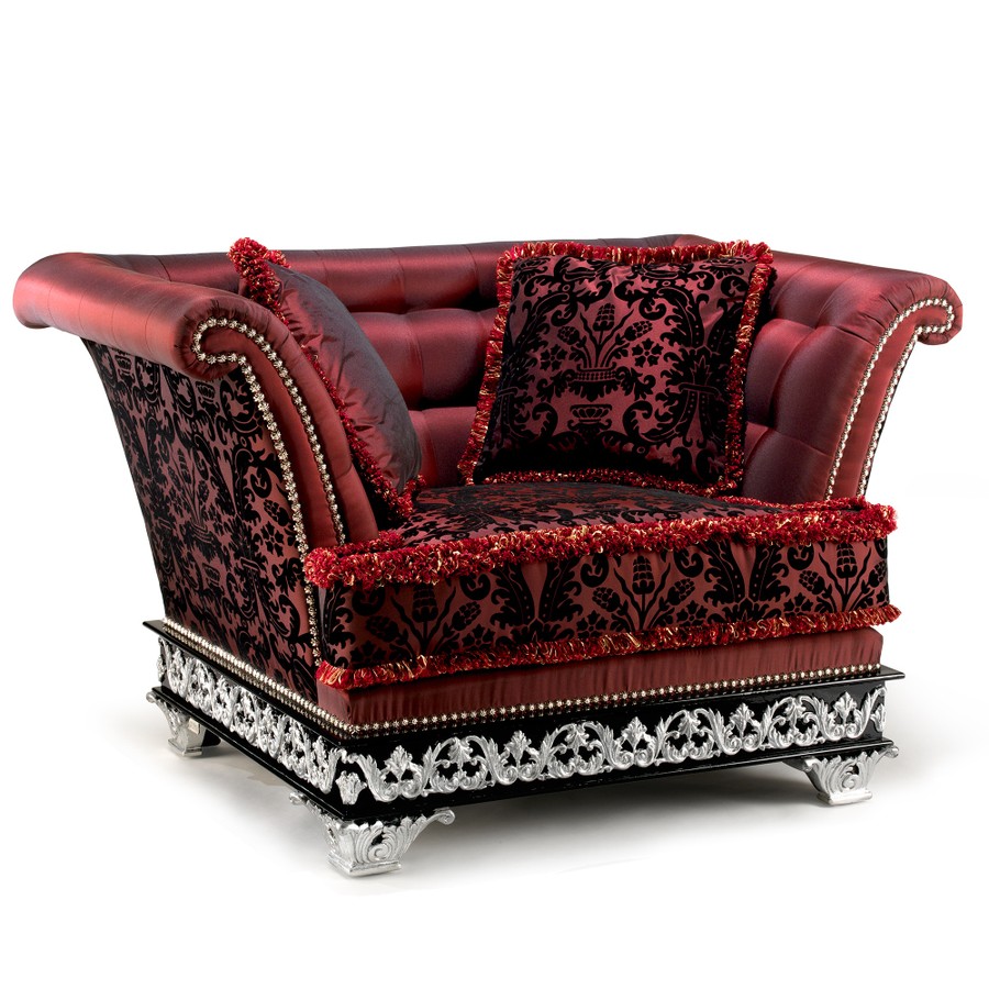 Обитое кресло Francesco Molon P504 VANITY