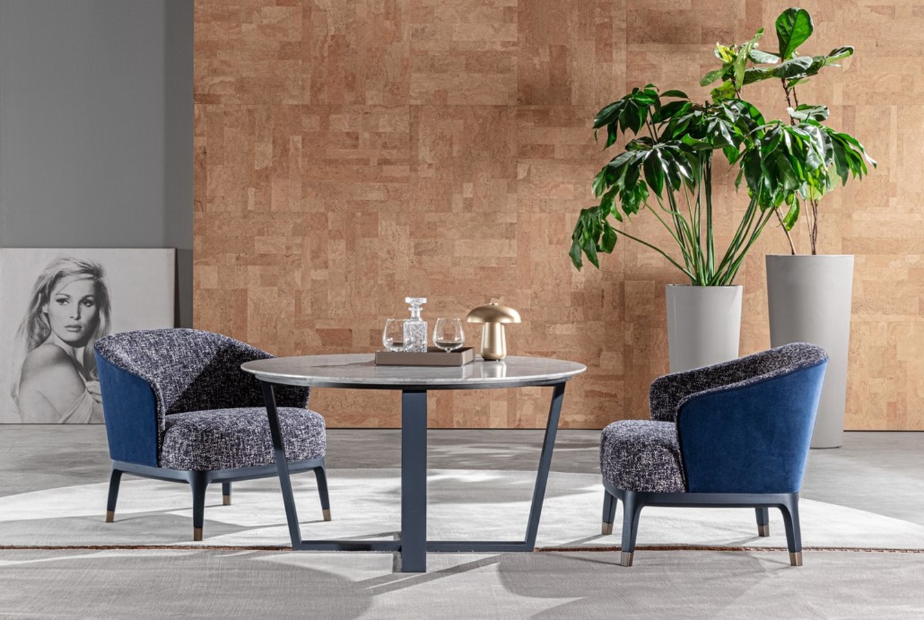 Стол Meroni & Colzani Trastevere lounge