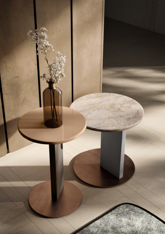 Журнальный столик Meroni & Colzani Bormio side tables