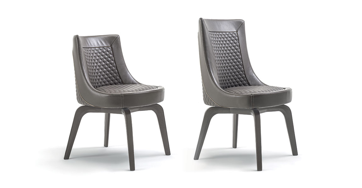 Стул Vittoria Frigerio Perla Chair низкий-высокий