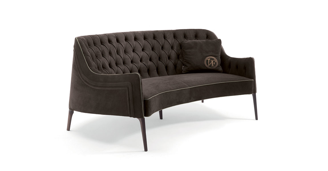 Диван Vittoria Frigerio Poggi Sofa Capitonné
