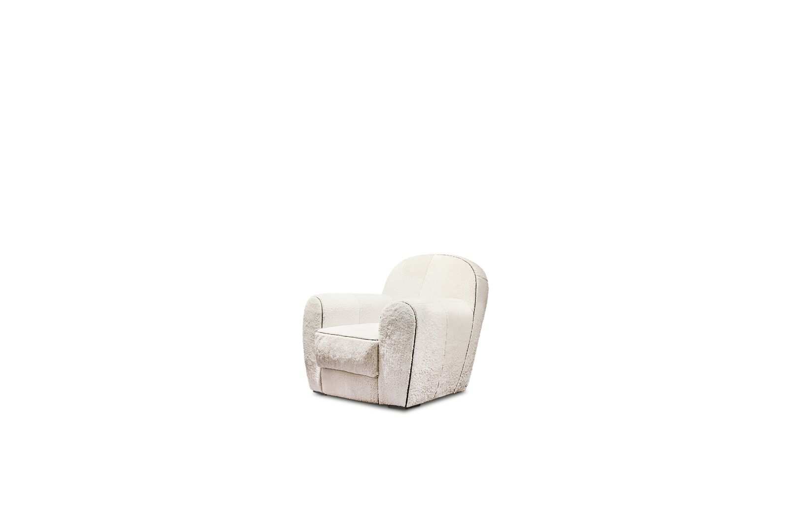 Кресло Baxter Amburgo Baby Mouton