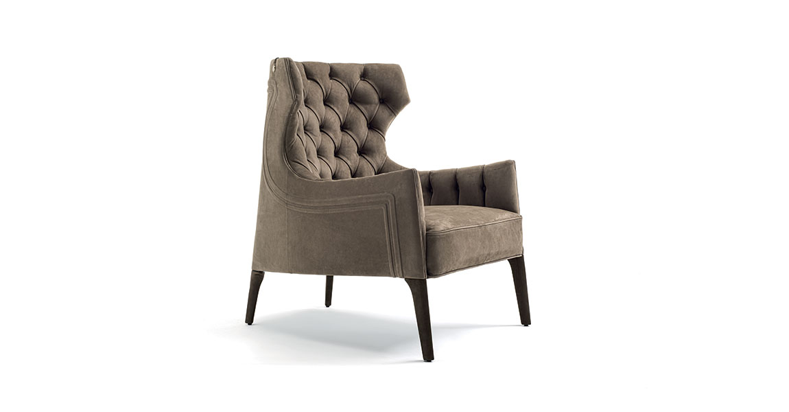 Кресло Vittoria Frigerio Piola Capitonné дизайнер VF Design Studio