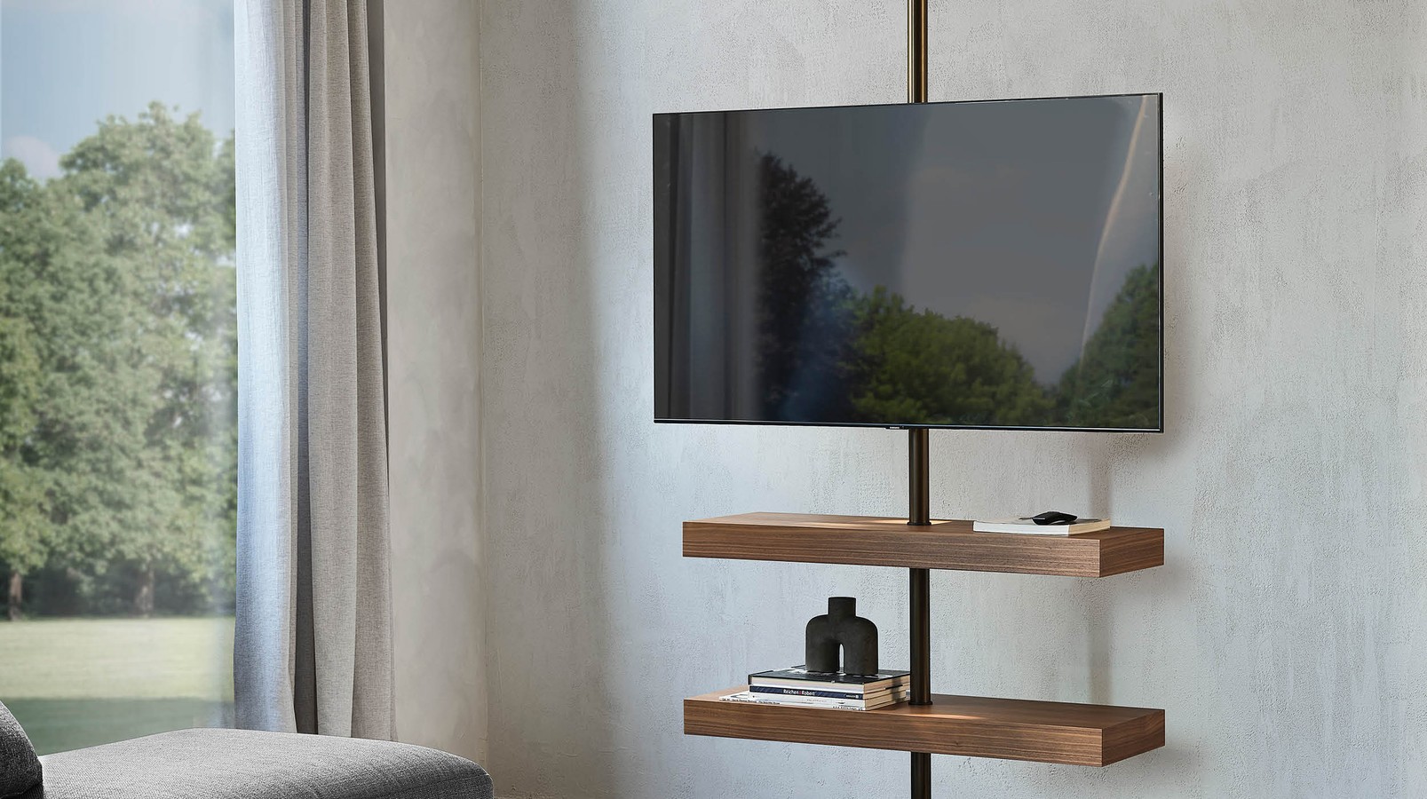 Модульные книжные шкафы Porada DOMINO TV