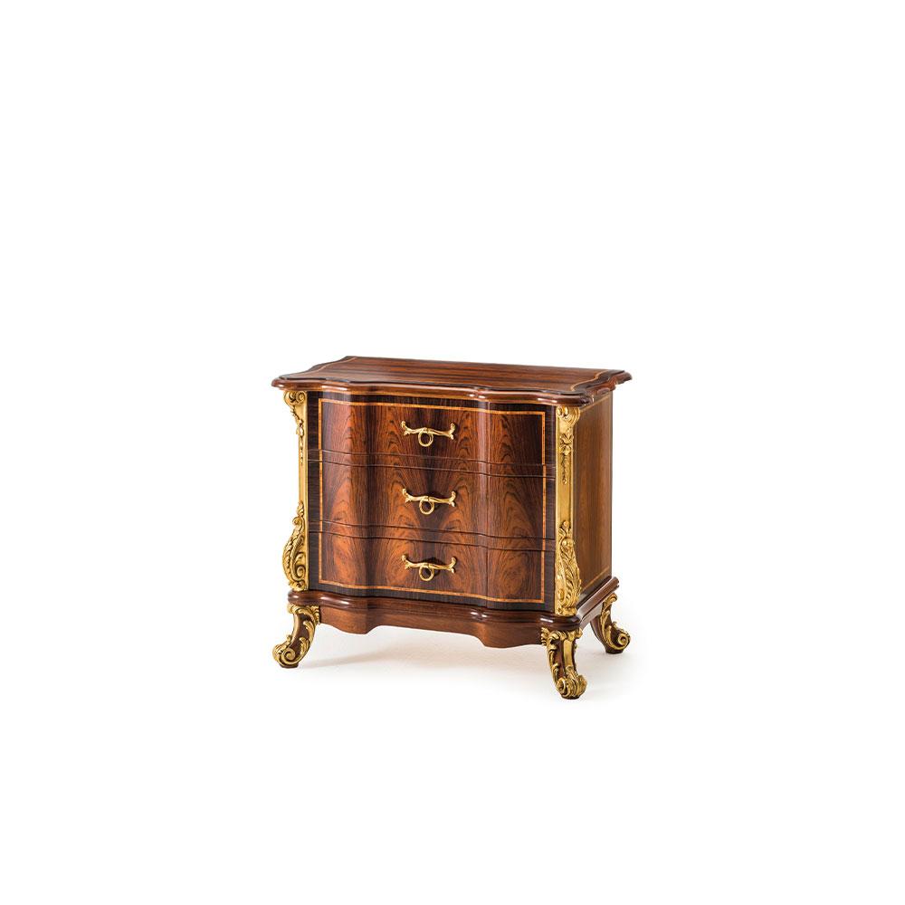 Прикроватная тумба OAK MG6716 Epoca: Tardo Barocco - Nord Italia 1800 Период: Позднее барокко – Северная Италия