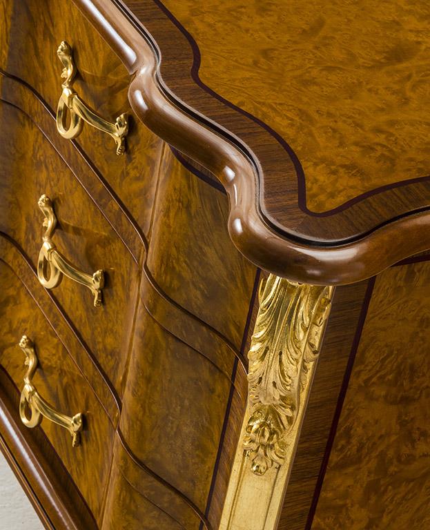 Прикроватная тумба OAK MG6726 Epoca: Tardo Barocco - Nord Italia 1800 Период: Позднее барокко – Северная Италия