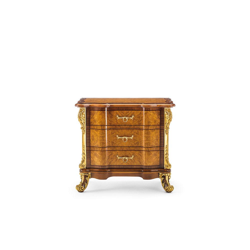 Прикроватная тумба OAK MG6726 Epoca: Tardo Barocco - Nord Italia 1800 Период: Позднее барокко – Северная Италия