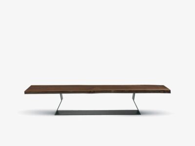Скамья Riva 1920 Bedrock plank bench