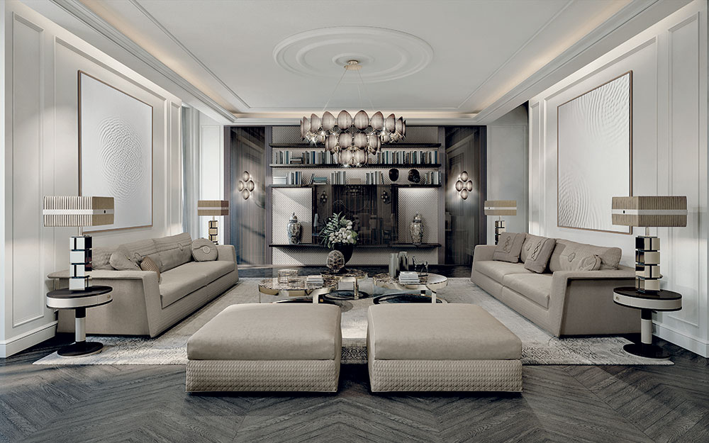 Стеновая панель Vittoria Frigerio Boiserie 02
