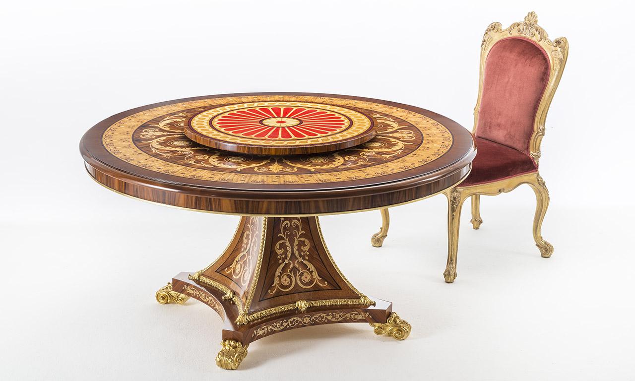 Стол OAK MG1416/LAZY SUSAN Epoca: Giorgio III - Inghilterra 1790 Период: Георг III – Англия