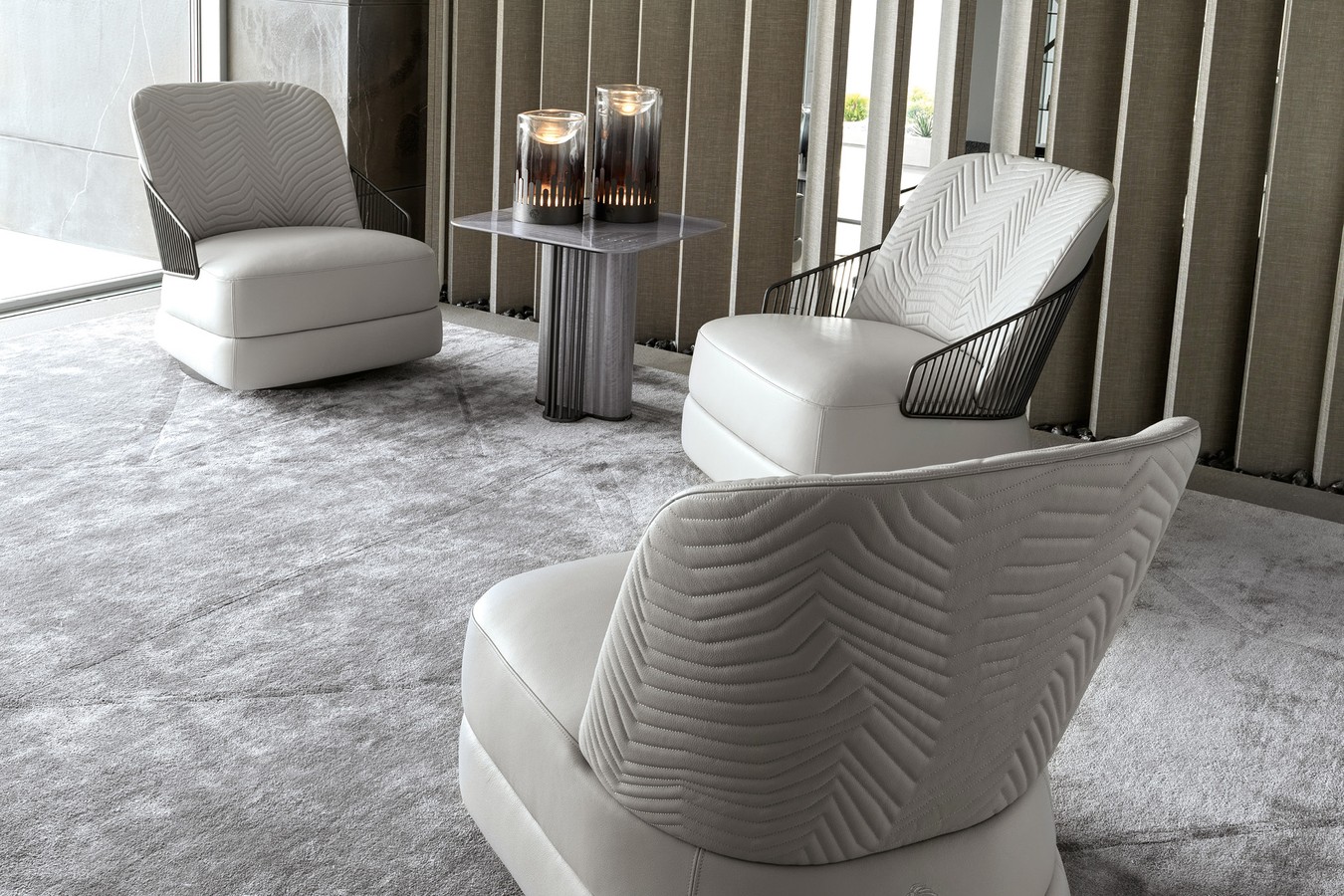 Кресло Giorgio Collection Moonlight Occasional Swivel