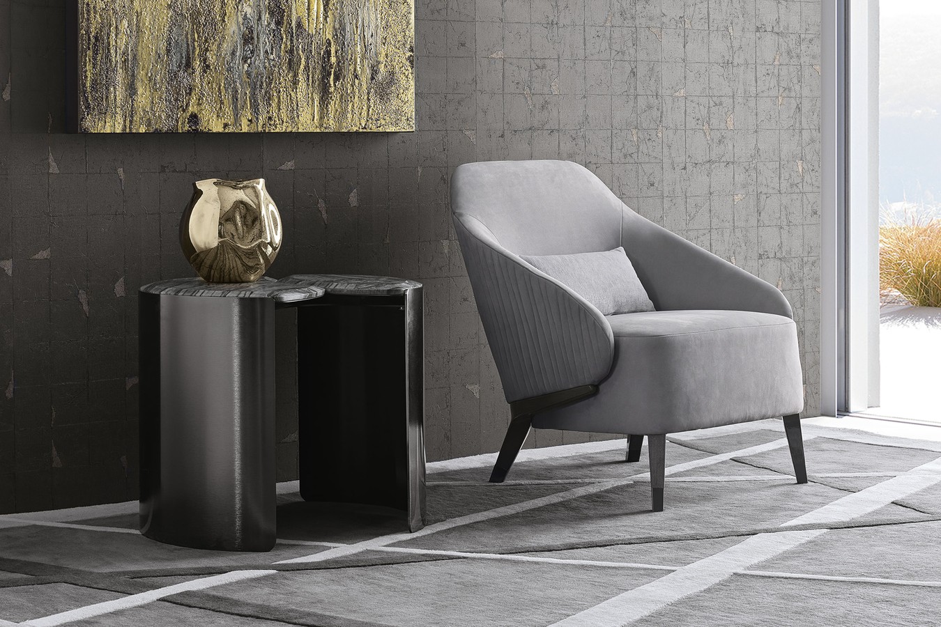 Приставной столик Giorgio Collection Mirage Round Side